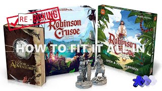 Reboxing All Robinson Crusoe Content into the Collectors Edition Box [upl. by Poock]