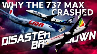 The BOEING 737 MAX Crashes A Comprehensive Analysis  DISASTER BREAKDOWN [upl. by Hollah]