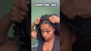 Seamless Half Wig Install😍Flip Over Sew In w Front Leave Out Tutorial Ftulahair halfwig [upl. by Arahk]