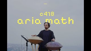 C418  Aria Math  Handpan Cover [upl. by Lladnek]