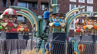 Opbouw kermis Venray 2023 [upl. by Nylaj515]