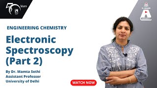 Electronic Spectroscopy Part 2  Engineering Chemistry  S Chand Academy [upl. by Yalcrab165]