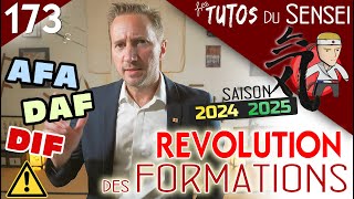 Réformes AFA DAF DIF  TOUT CHANGE [upl. by Aitak825]