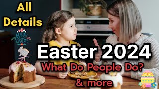 What are Easter Dates in 2024  Easter 2024 🐰  When is Easter Sunday in 2024  Easter all details [upl. by Seaden]