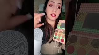 Asmr  Maquiagem com cuspinho [upl. by Oinolopa]