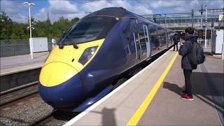 trains at Ebbsfleet International [upl. by Regen]