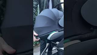 Adding a Cybex car seat onto the Ocarro pushchair with ourlittlehome2019 ✨ [upl. by Regen]