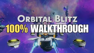 Astro Bot Orbital Blitz 100 Walkthrough All Collectibles All Bots All Puzzle Pieces PS5 Gameplay [upl. by Secnarfyram]