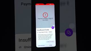 Insufficient funds Phonepe phonepe shorts [upl. by Ecaidnac]