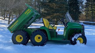 John Deere Gator 6x4 Review amp Test Drive [upl. by Eylrac]