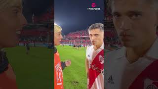 Solari habló del apoyo de sus compañeros tras el triunfo de River sobre Newells ⚪️🔴⚪️ [upl. by Argyle]