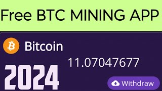 Bitcoin Mining app 2024 [upl. by Nevarc]