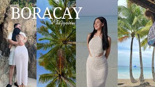 Boracay Travel Vlog where we stayed island hopping restaurants prices [upl. by Charmain]