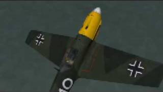 WMV format BF109E1 takeoff and landing [upl. by Stefa98]