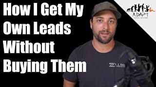 Contractor Lead Generation How I Get Customers for My Construction Business [upl. by Jennica]