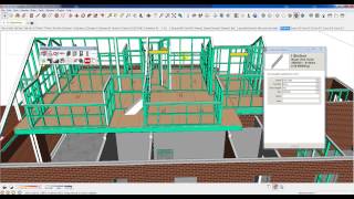 VDC amp BIM in SketchUp with Plusspec realtime 3D 4D 5D [upl. by Madigan]