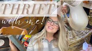 THRIFT WITH ME  Beautiful Thrift Store Finds  Decorating with THRIFT Store Finds [upl. by Douglas]