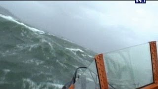 Plymouth lifeboat launches into storm force 10 [upl. by Noeruat287]