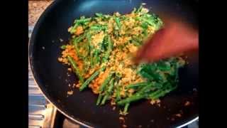 French Beans Fried In Dried Shrimp Floss [upl. by Ramo]