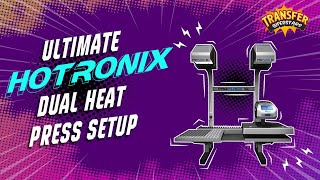 The Ultimate Hotronix Dual Heat Press Setup from ISS 2024 [upl. by Keeton141]