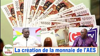 Urgent La création de la monnaie de lAES validé [upl. by Schofield]