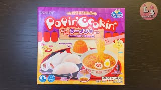 POPIN’ COOKIN’ RAMEN 🍜 ASMR  DIY Japanese Candy Kit  ポッピンクッキン ラーメンやさん [upl. by Eisle]