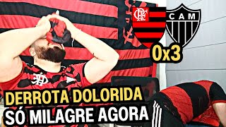 REACT MELHORES MOMENTOS FLAMENGO 0X3 ATLÉTICO MG  AGORA COMPLICOU TUDO [upl. by Gunas]