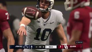 2030 Sugar Bowl 12 Penn State  1 Oklahoma January 12 2030 [upl. by Archer]