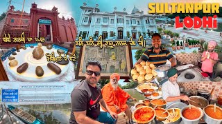 Punjab Tour Ep 14  Sultanpur Lodhi  Punjabi Dhabha Food  Punjab Street Food [upl. by Denoting]