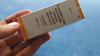 Flucort Skin Lotion  Fluocinolone Acetonide lotion  Flucort Skin Lotion Uses benefits review [upl. by Bennion827]