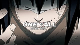 One Call  Richi Amiri  Edit Audio [upl. by Imoin]