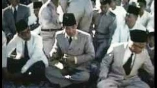 Indonesia President Soekarno 1956 Tempo Doeloe [upl. by Flosser90]