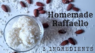 Easy Homemade Raffaello 3 Ingredients [upl. by Kawasaki541]