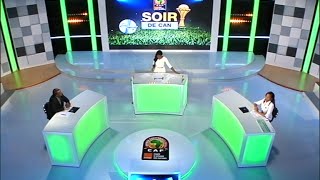 Soir de CAN de RTI 1 du 5 Février 2015 avec Fatima Sibé [upl. by Eudocia]