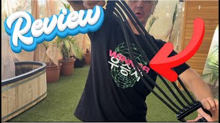 OVERNEWS Chest Expander Exercise Resistance Trainer Spring Workout Equipment Trainer  Review [upl. by Hanni185]