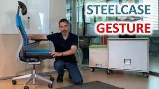 Steelcase Gesture Adjustments  Independent Review By An Ergonomics Expert [upl. by Lainahtan]