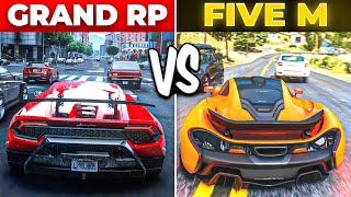 GTA 5 Grand RP Vs FiveM  Which Is Better BAD EXPERIENCE 😰  I Tried GTA 5 Carnival RP For A Day [upl. by Borries9]