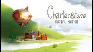 Charterstone  Digital Edition A wonderful and gorgeous boardgame [upl. by Aicirtan]