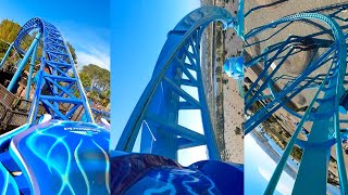 Every Roller Coaster at SeaWorld San Diego Front Seat POV [upl. by Cointon]