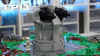 Building a LEGO CLONE Trooper Artillery base  Episode 13 Finishing the Turbolaser [upl. by Pogue]