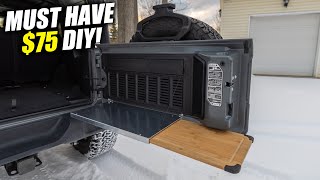 Building the GREATEST DIY Tailgate Table JL Wrangler [upl. by Atinar]