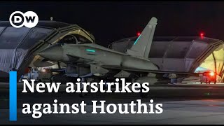 New airstrikes in Yemen  DW News [upl. by Nathanial]