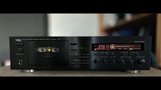 Yamaha KX530 service and Wow amp Flutter measurements [upl. by Sissie]