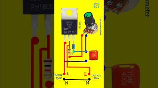 220v fan regulator circuit diagram Fan dimmer circuit diagram with BT 136 Fan Regulator Shorts [upl. by Wemolohtrab361]