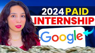 Paid Internships 2024 Google Internship 2024 dates Placement amp Internship Calendar 2024  STEP 24 [upl. by Odoric]