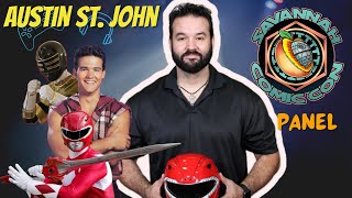 Austin St John Panel  Savannah Comic Con 2024 [upl. by Hillyer670]