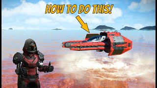 Ultimate guide to landing on water in No Mans Sky [upl. by Uri]