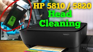 HP 58105820 Head Cleaning [upl. by Fan]