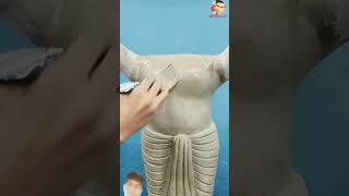 sculpture art clayart statue shee Krishnanature clay music [upl. by Tanberg]