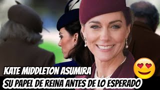 ÚLTIMA HORA KATE MIDDLETON ASUMIRÁ Su PAPEL de REINA ANTES de LO ESPERADO [upl. by Shirk]